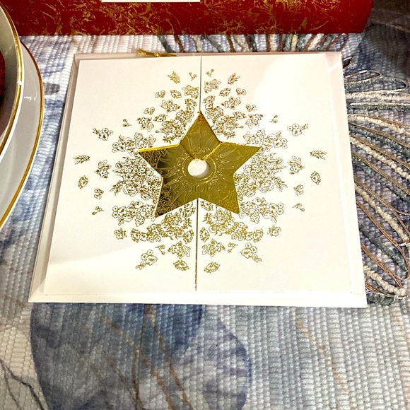 Dior Holiday Greeting Card with Gold Star-2024 - Picture 1 of 8